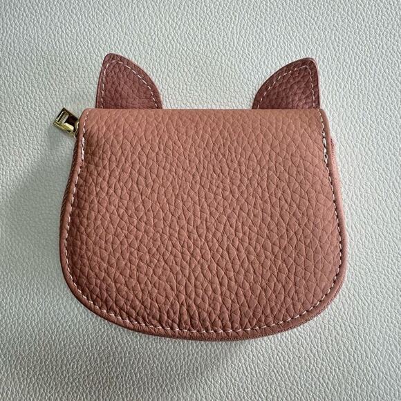 Boston Terrier Women’s Pink Leather Wallet Dog Wallet Coin Purse Card Holder NEW - Picture 2 of 3